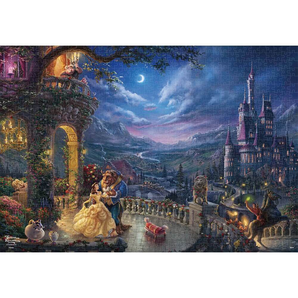 ディズニー1000ピース ジグソーパズル 美女と野獣 BEAUTY AND THE