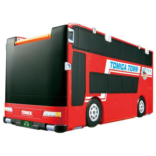 【予約受付商品】トミカビークルタウン ビッグに変形 2階だてバスロータリー（トミカ付き）【出荷予定日：2026年4月18日】