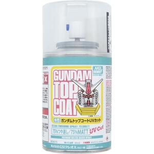 BG675 水性ガンダムトップコート UVカット 75%つや消しスプレー