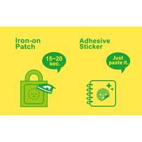 スミスキー エンブロイダリーステッカー ヒザカカエスキー