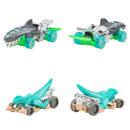 ホットウィール モンスタートラック シャーク vs. ダイノ コレクションセット