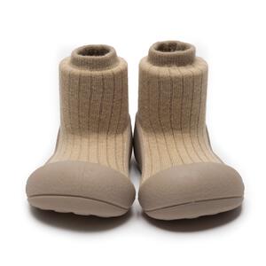 アティパス パレット ベビーソックスシューズ 11.5cm PALLET ミディアムベージュ