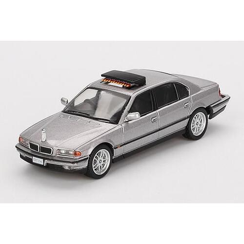 MINI GT 1/64 BMW 750IL「トゥモロー・ネバー・ダイ」(1998) 英語版パッケージ