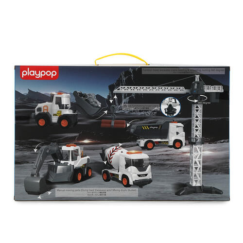 ライト＆サウンド スペース コンストラクションビークルセット トイザらス限定  3歳 4歳 5歳