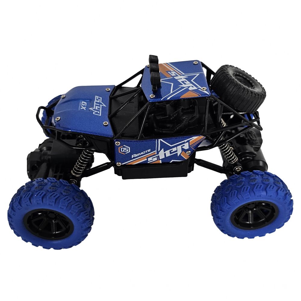 RC 1:18 ビッグホイールクローラー ブルー トイザらス限定 ラジオ