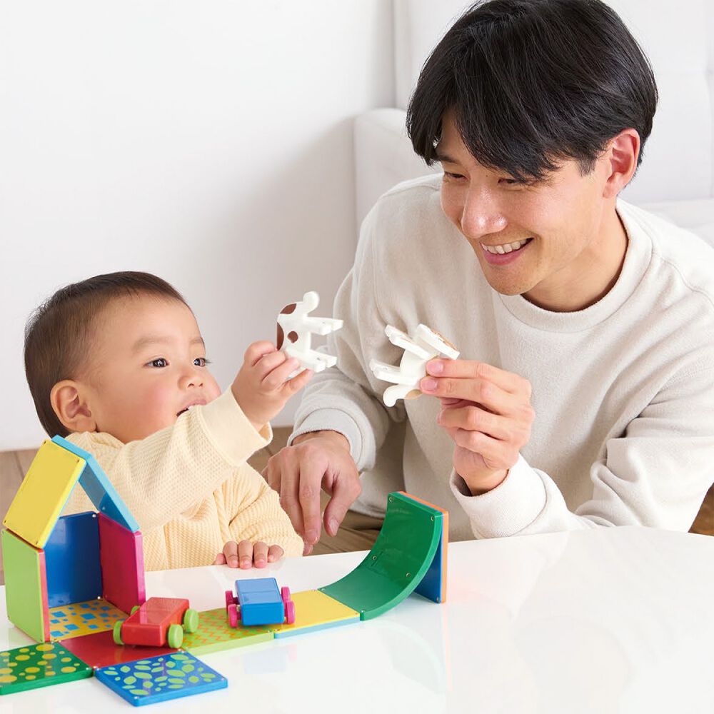 1歳のファミリーピタゴラス 誕生日 プレゼント ギフト 1歳 2歳 3歳