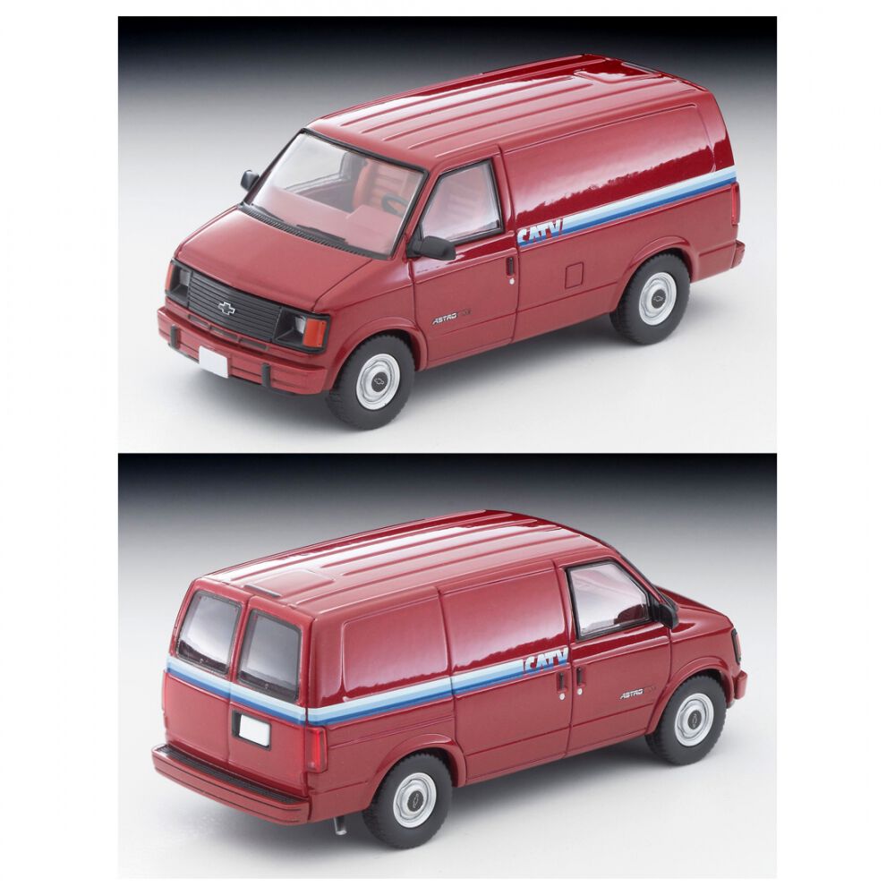 トミカリミテッドヴィンテージ LV－N344a シボレー アストロ バン（赤