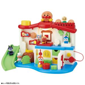 サウンドいろいろ♪ライトがピカッ！アンパンマンはじめてハウス クリスマスプレゼント 2歳 3歳 4歳