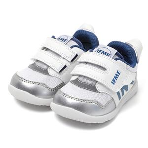 イフミーワンベルトベビーシューズ 205802 ホワイト&times;14.5cm