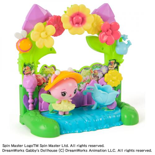 【2026年2月28日発売予定】ギャビーのドールハウス ザ・ムービー キティ・フェアリーのおにわバルコニーセット