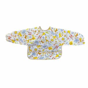 dear BABY ディアベビー ポケット付き 長袖お食事エプロン アニマル ベビーザらス限定