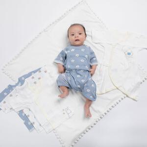 miffy ミッフィー 新生児肌着5点セット(ブライトブルー×50-60) ベビーザらス限定