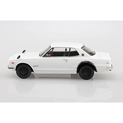 楽プラ スナップキット 1/32 ニッサン C10 スカイライン 2000GT-R (ホワイト)