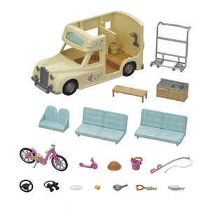【オンライン限定価格*】シルバニアファミリー みんなでおとまりキャンピングカー