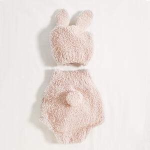 帽子付きブルマセット ボア うさぎ(ピンク&times;50-70cm) ベビーザらス限定