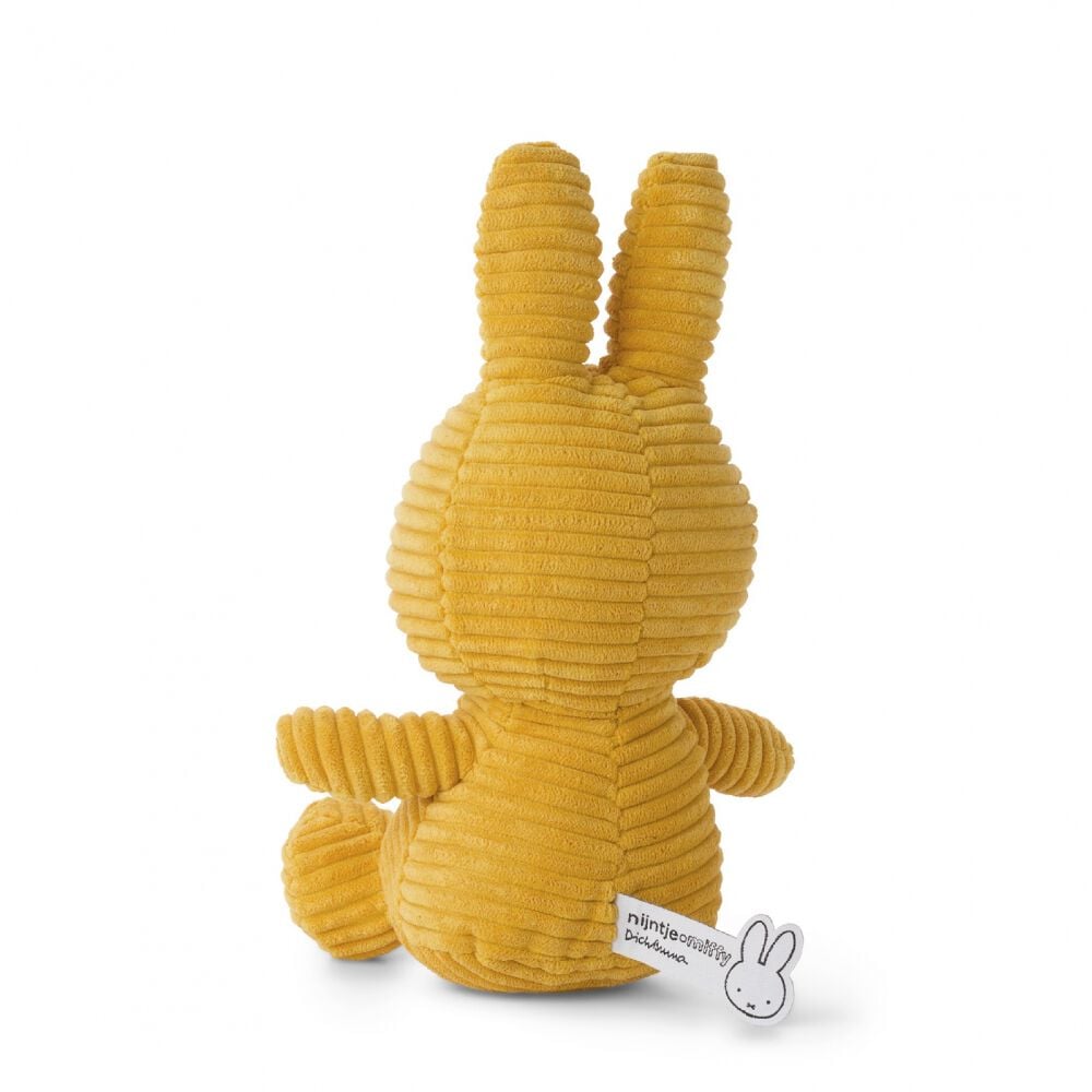 ファーストトイにもピッタリ！Miffy Corduroy(イエロー×23cm