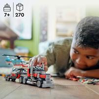 レゴ LEGO クリエイター ヘリコプターをのせたトラック 31146｜おもちゃ 玩具 誕生日 プレゼント ブロック 知育 7歳 8歳 9歳 乗り物 のりもの クリエイティブ