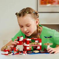 【オンライン限定価格*】レゴ LEGO マインクラフト ムーシュルームハウス 21270｜おもちゃ 玩具 誕生日 プレゼント ブロック 8歳 9歳 10歳 ゲーム