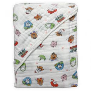 Disney ディズニートイストーリー 6層織ガーゼ おくるみ