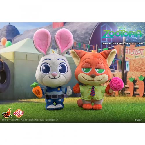 【ホットトイズ・ZAKKA】コスビ・ぬいぐるみ 『ズートピア』【種類ランダム】