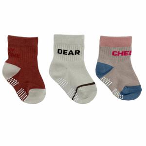 ビッグロゴ ロークルーソックス 3P