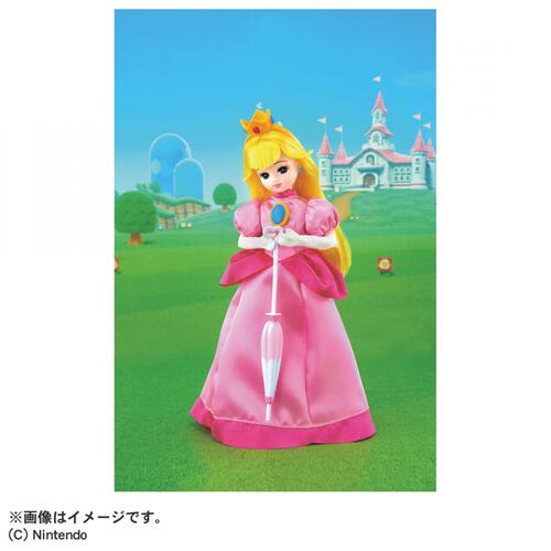 【予約受付商品】リカちゃん 人形 スーパーマリオ リカちゃん ピーチ姫スタイル【出荷予定日：2026年4月18日】