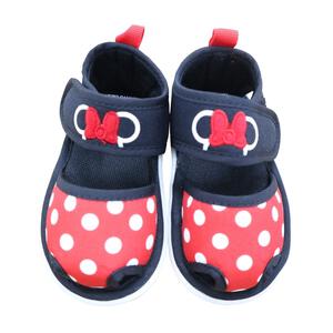 ディズニー ミニー 笛付きサンダル(レッド×13cm)