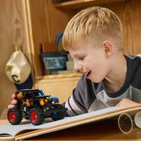 レゴ LEGO テクニック Monster Jam(TM) Grave Digger(TM) ファイヤー＆アイス プルバック 42219｜おもちゃ 玩具 誕生日 プレゼント ブロック 7歳 8歳 9歳