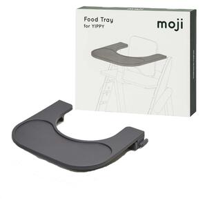 moji モジ イッピー イッピーフードトレイ (ダークグレー) ハイチェアアクセサリー 6か月頃～約15kg頃対応
