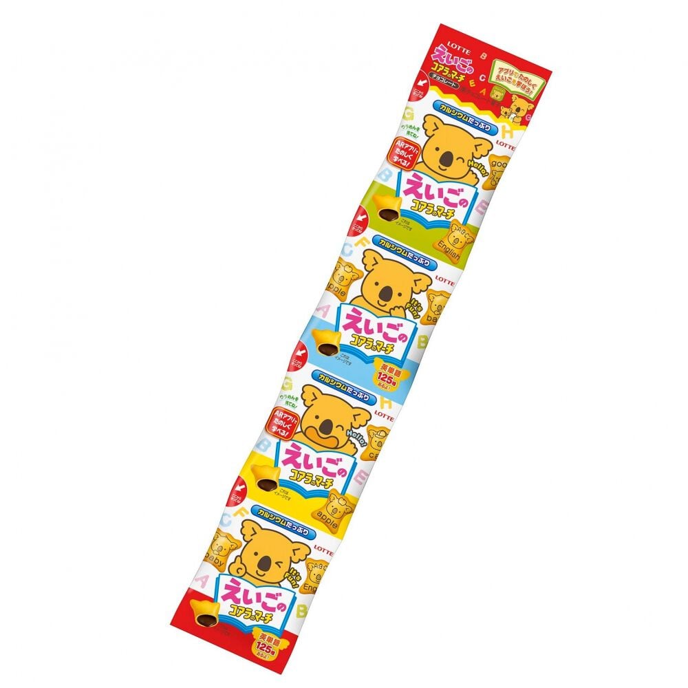 えいごのコアラのマーチ 15g×4連パック チョコレート菓子 お菓子