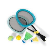 プレイポップスポーツ イージー バドミントンセット 子供 親子 アウトドア 外遊び トイザらス限定 クリスマスプレゼント 3歳 4歳 5歳