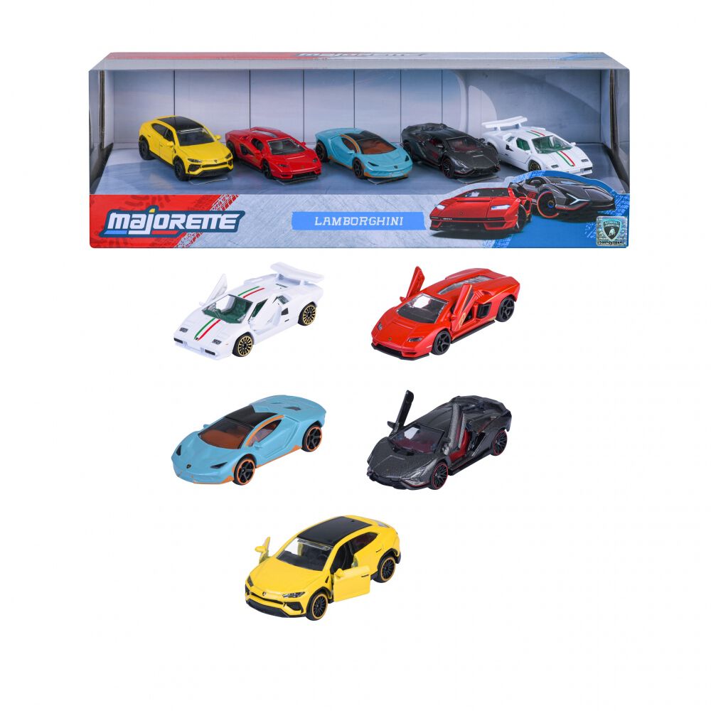 マジョレットミニカー ランボロギーニ 5ピースギフトパック | おもちゃ