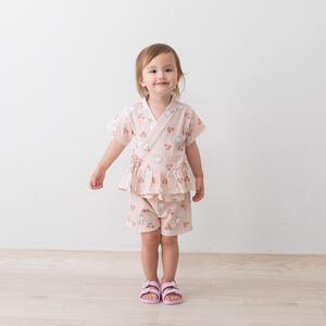 Miffy ミッフィー 甚平スーツ ピンク×80cm