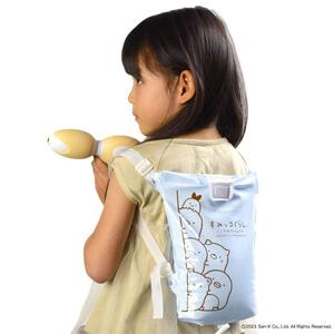 おでかけ バッグdeウォーターシューター すみっコぐらし 900～1200ml リュック型水鉄砲 キッズ 大人 水遊び キャラクター