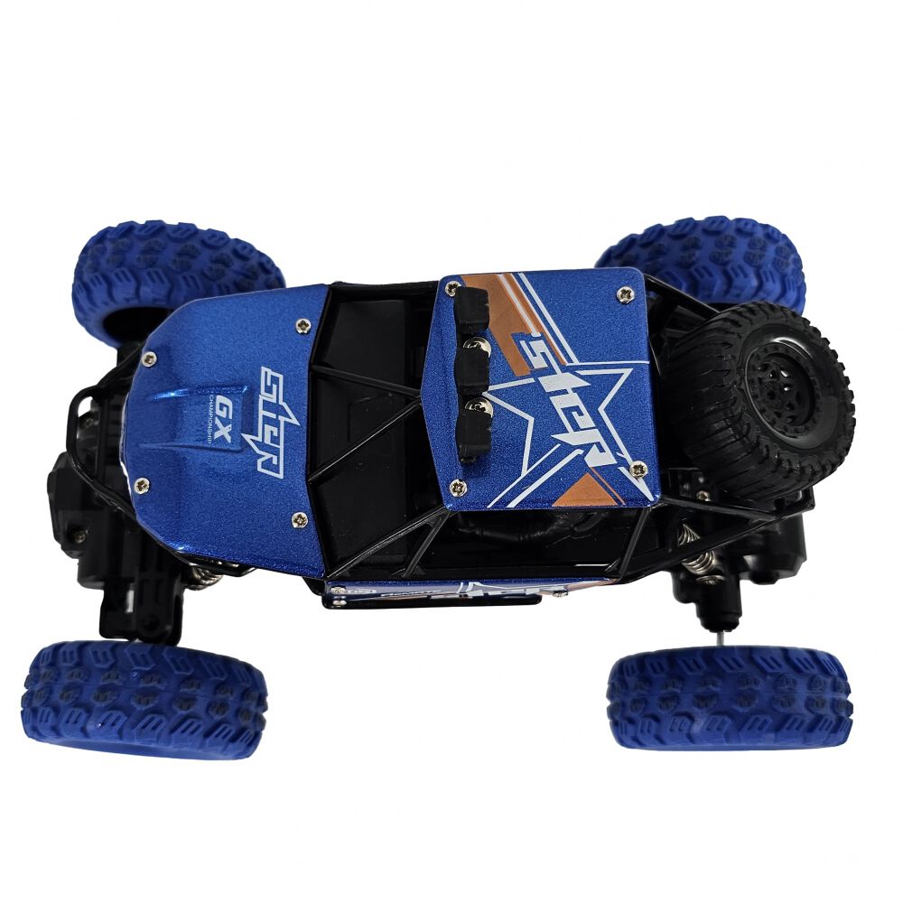 RC 1:18 ビッグホイールクローラー ブルー トイザらス限定 ラジオ