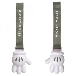 タカラトミー ブランケットクリップ グレー ミッキーマウス