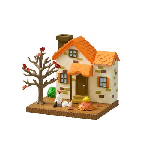 SNOOPY Sweet Little Home スヌーピー【種類ランダム】リーメント フィギュア