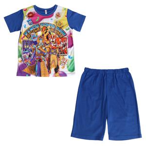 仮面ライダーガヴ 光る半袖パジャマ(ブルー×120cm)