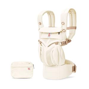 Ergobaby エルゴベビー OMNI Classic (ルミナスアイボリー) 抱っこ紐 対面抱き 前向き抱き 腰抱き おんぶ 新生児～20.4kg