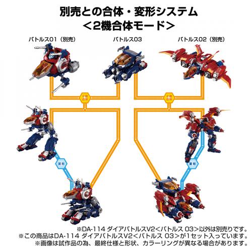 T-SPARK ダイアクロン DA-114 ダイアバトルスV2＜バトルス03＞