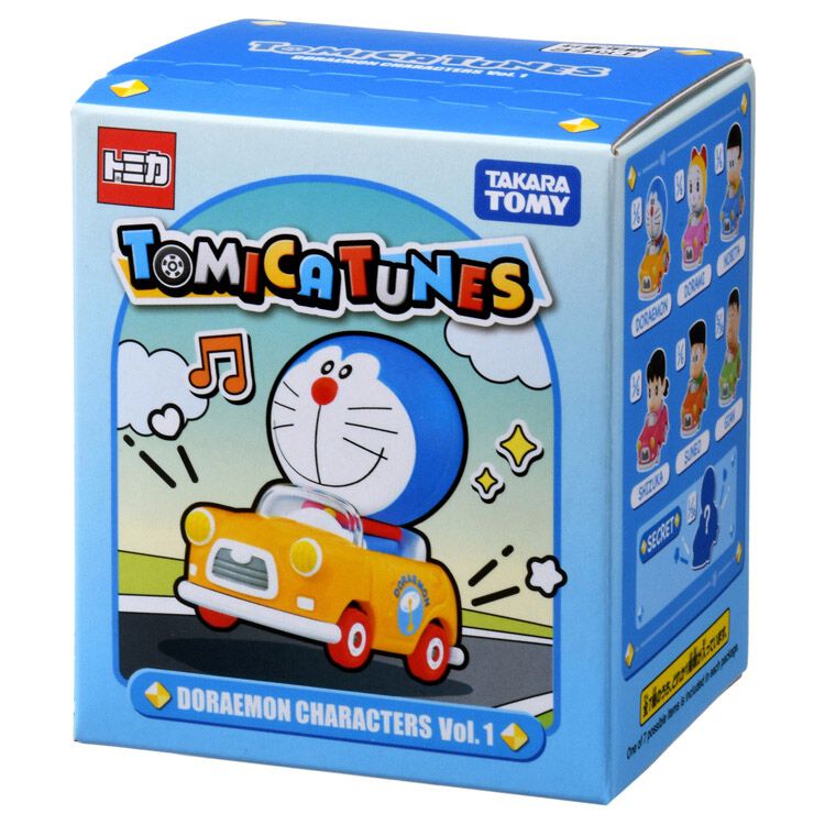 トミカ TOMICA TUNES DORAEMON CHARACTERS Vol.1 ドラえもん【種類