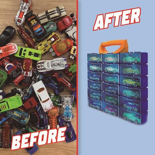 ホットウィール ブリックディスプレイケース 18 トイザらス限定