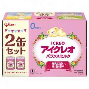 アイクレオ バランスミルク（800g×2缶パック）【粉ミルク】 (お一人様3点限り)