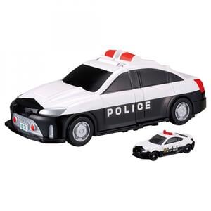 【予約受付商品】トミカビークルタウン 変形パトロールカー（トミカ付き）【出荷予定日：2026年6月20日】
