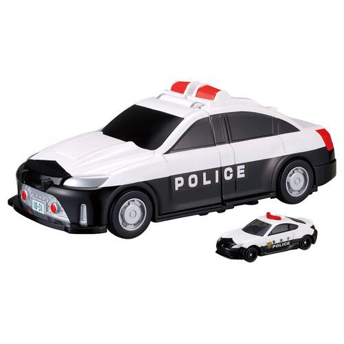 【予約受付商品】トミカビークルタウン 変形パトロールカー（トミカ付き）【出荷予定日：2026年6月20日】