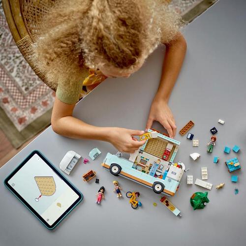 レゴ LEGO フレンズ ワクワク・キャンピングカー 42663｜おもちゃ 玩具 誕生日 プレゼント ブロック 7歳 8歳 9歳 ごっこ遊び 乗り物 車 ミニカー