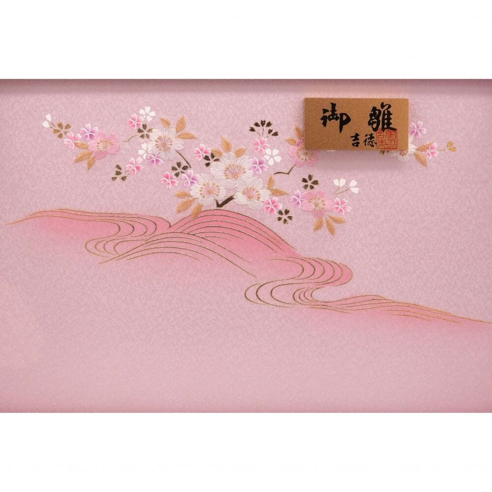 雛人形】ケース飾り 親王飾り「流水桜アクリル」 (322237)ひな人形