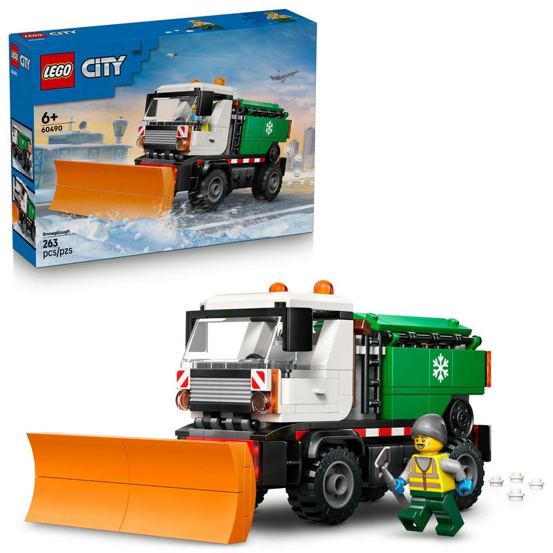 オンライン限定価格】レゴ LEGO シティ 除雪車 60490 おもちゃ 玩具