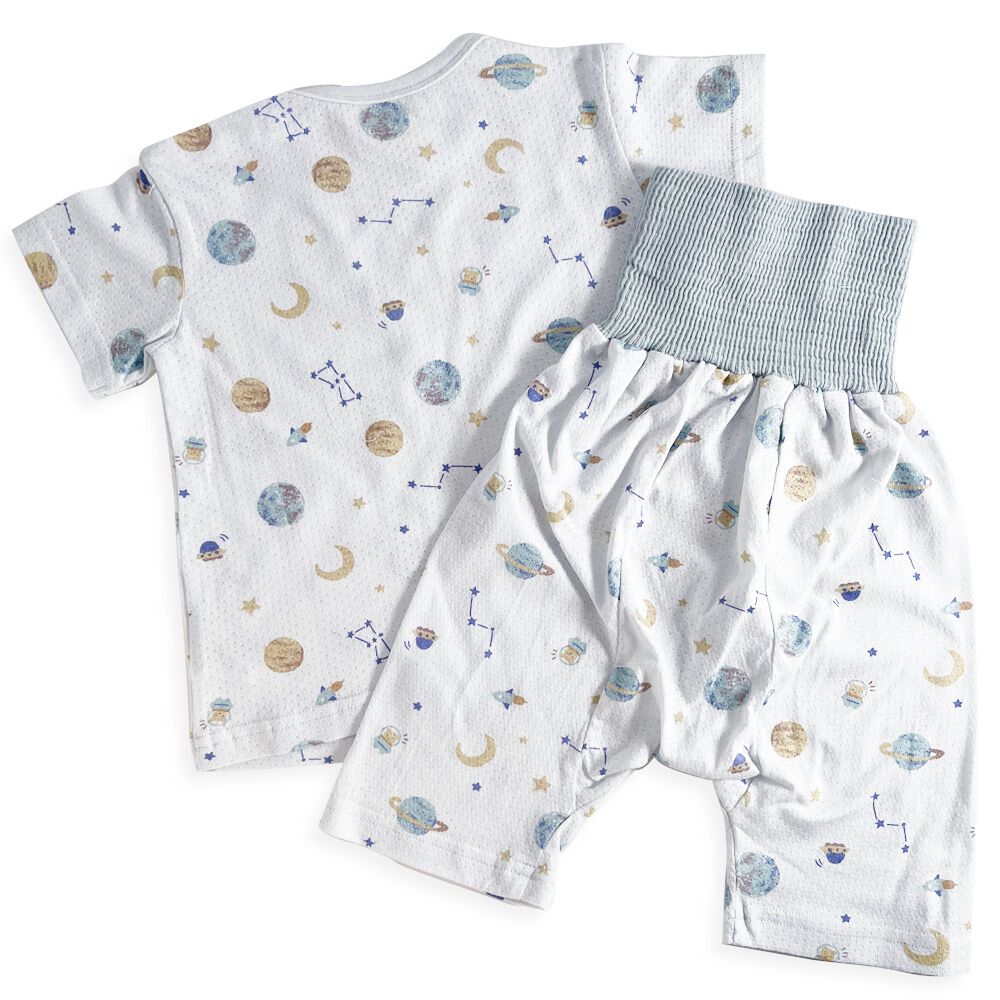 パ*)様 I need you baby 宇宙柄 半袖 L２枚セット I need you baby 宇宙柄 半袖 L2枚セット