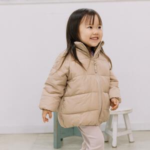 RAT-A-TATR ラッタッター 中綿 ジャケット ベージュ×90cm